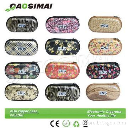 E cigarette ego bag,leather ego bag zipper bag for ego kit